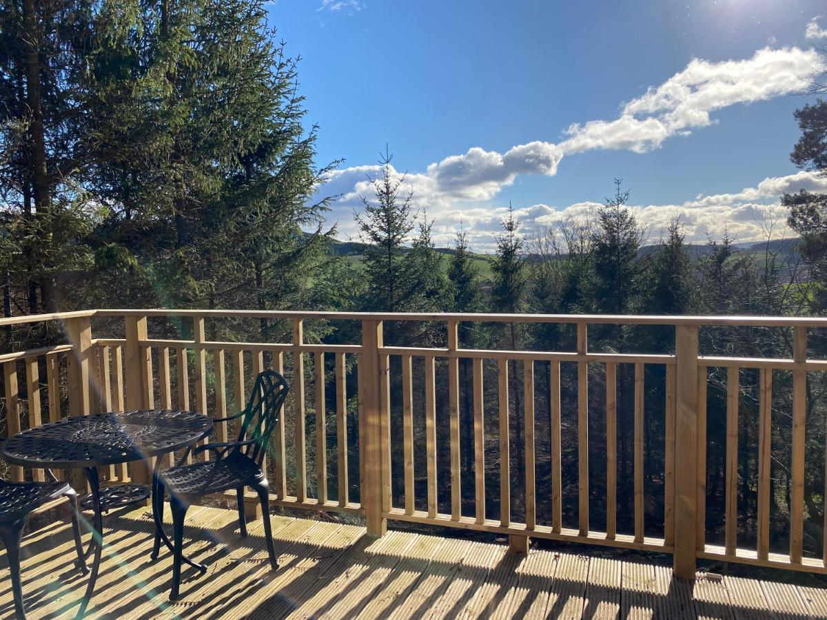 Acorn Lodge With Hot Tub Cupar Exterior foto